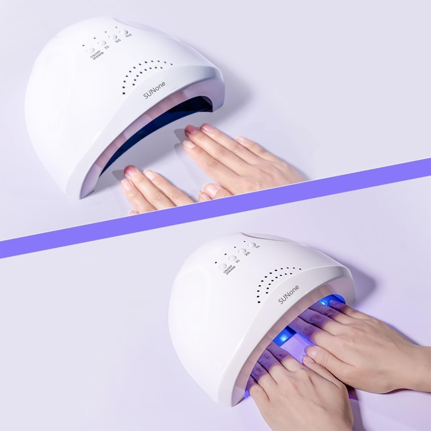 Lampada UV A Led 48W Do Paznokci Nail Art Ricostruzioni Unghie