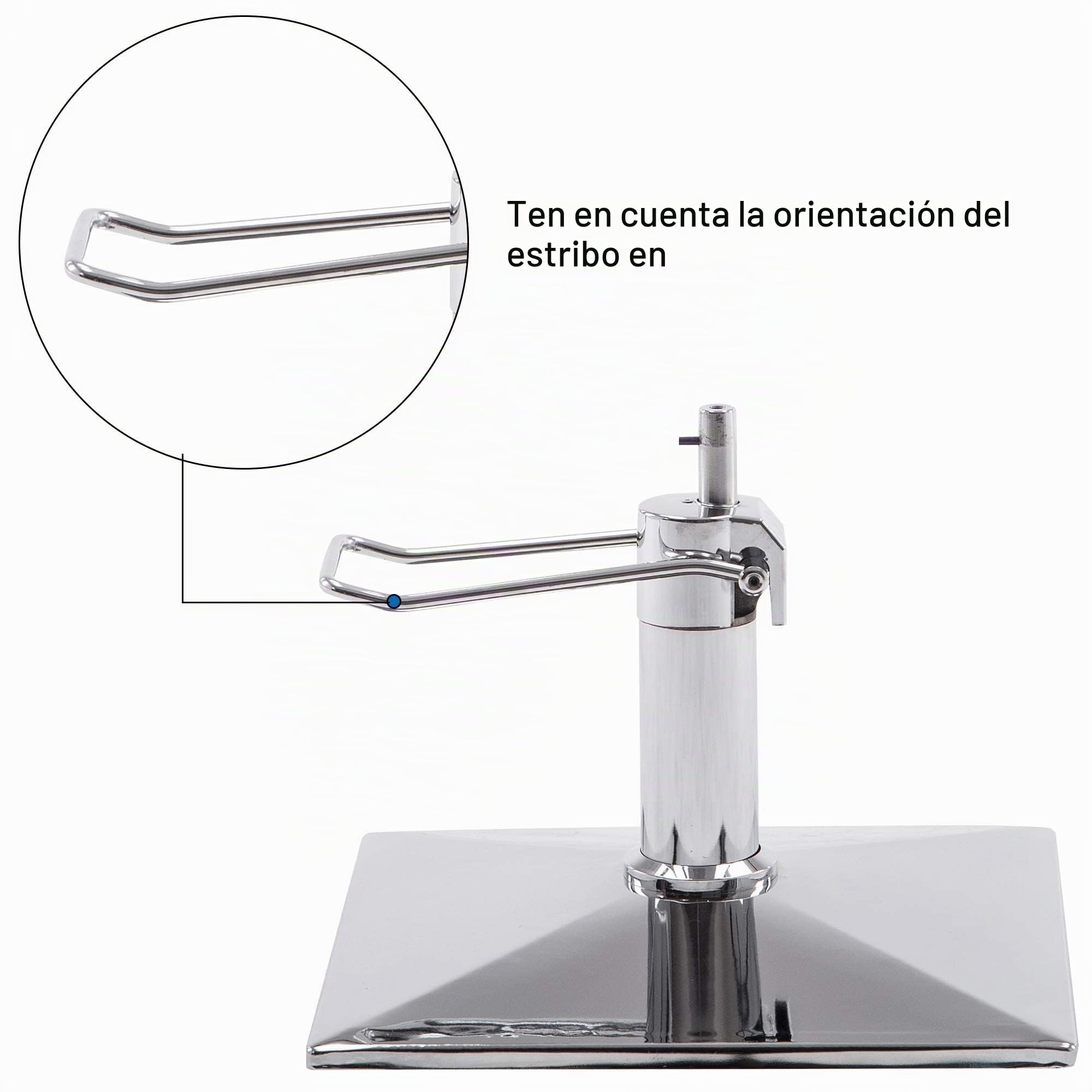 Barberpub Silla de peluquería hidráulica 2057BK