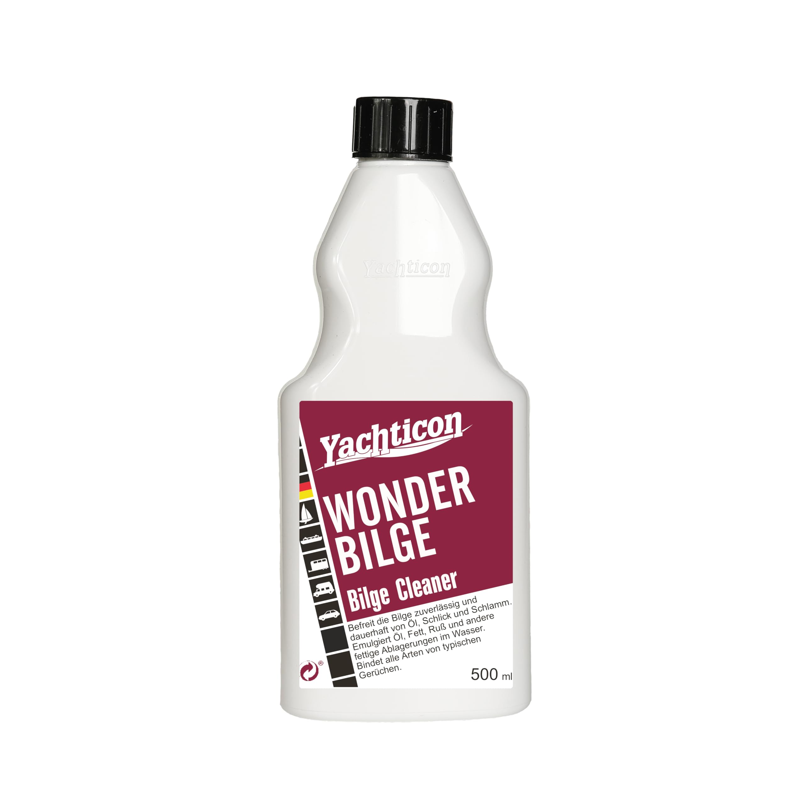 Nettoyant de cale de bateau 500 ml dégraissant moteur nautique cale soute