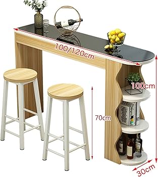 木製カウンターテーブル 3引き出し付き　テーブル 楽天市場】ハイテーブル 高さ90cm キッチンテーブル キッチン