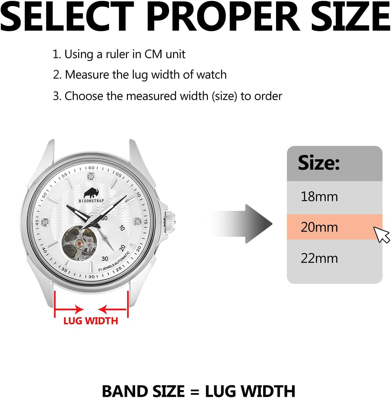 BISONSTRAP Metal Watch Bands, Foldover Clasp, 316L Stainless Steel Mesh Watch Straps, Quick Release Replacement Band for Men and Women, 18mm 20mm 22mm - Image 5