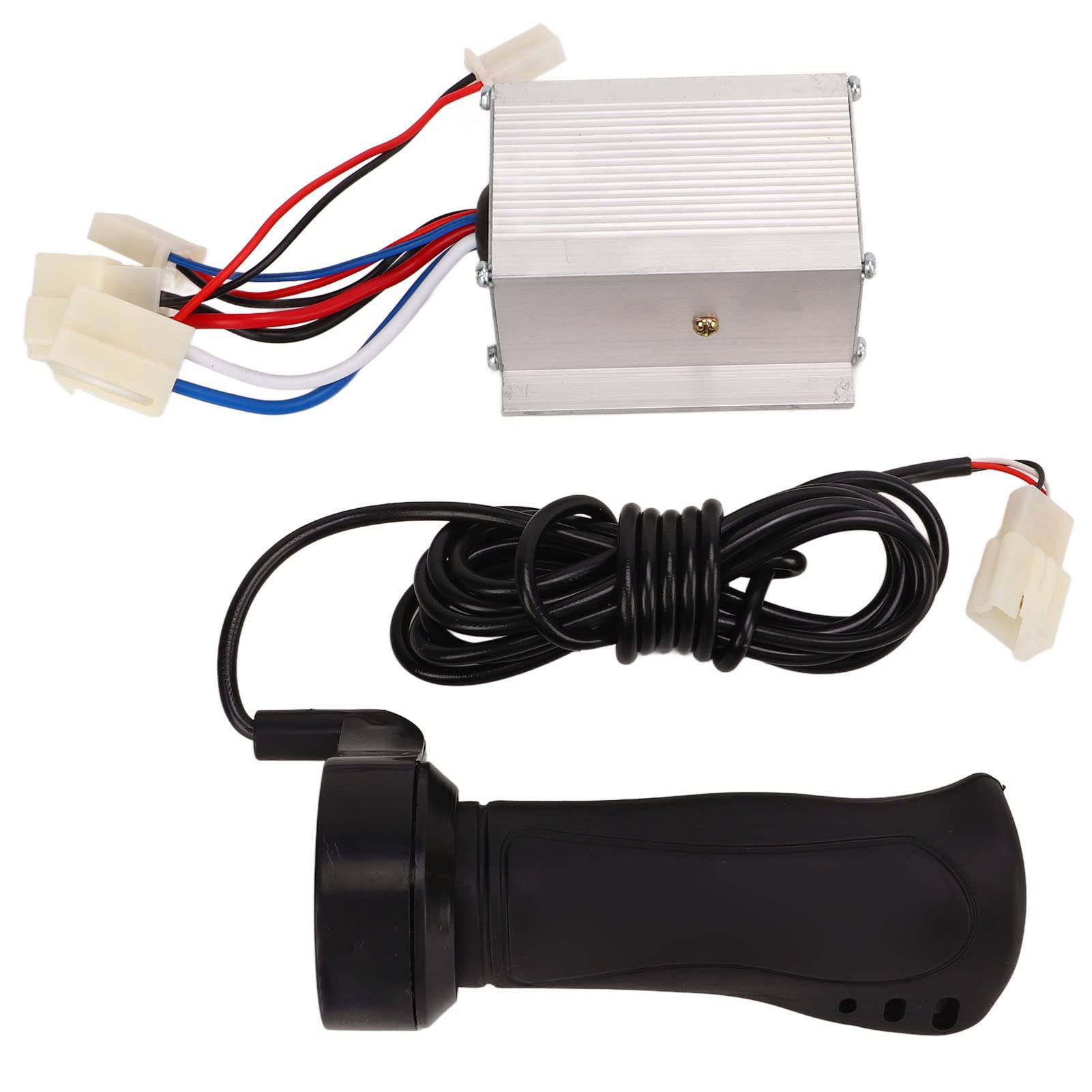 Unité de commande moteur 12 V 250 W B avec kit de poignée à gaz Coque en aluminium 3 fils Unité de commande ensemble de poignées de fil dans ce kit est avec tricycles électriques moto B contrôleur