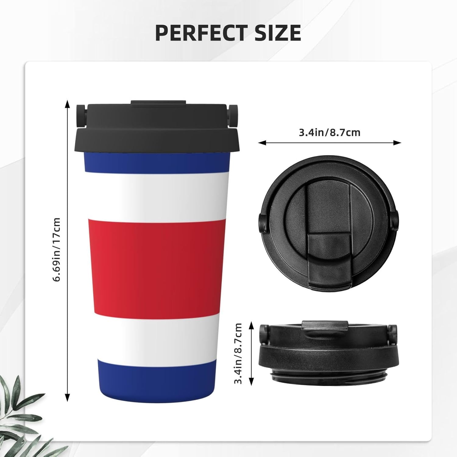 Flag Of Costa Rica Print Double-Layer Carry Insulated Coffee Mug Stainless Steel Travel Cup Multifunctional 5 61lFZFbY0jL. AC SL1500