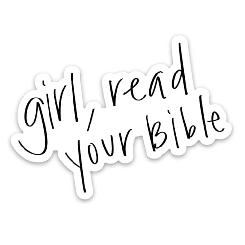 Swaygirls faith sticker Girl read your Bible sticker