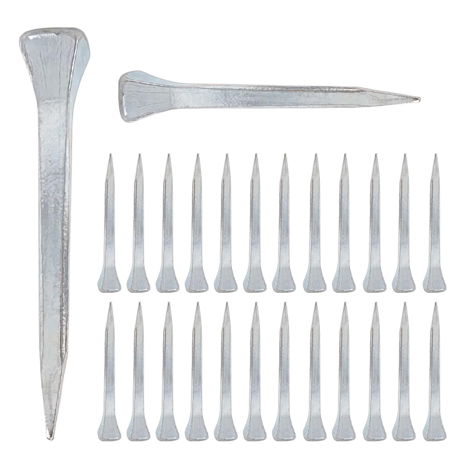 Ctyjia 60 PCS Horse Hoof Nails, E4(47.5mm) Horseshoe Nails Horse Tool Equipment Accessories, Horseshoe Nails for Horse Race Horse Equestrian Sports โ image 1