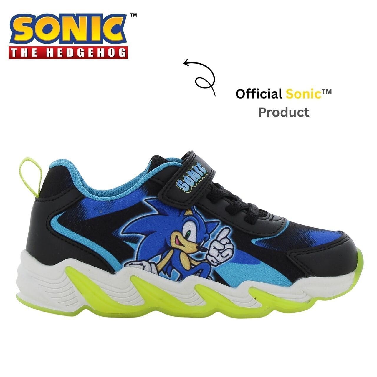 Leomil Sonic Turnschuhe Jungen, Schuhe Kinder mit LED
