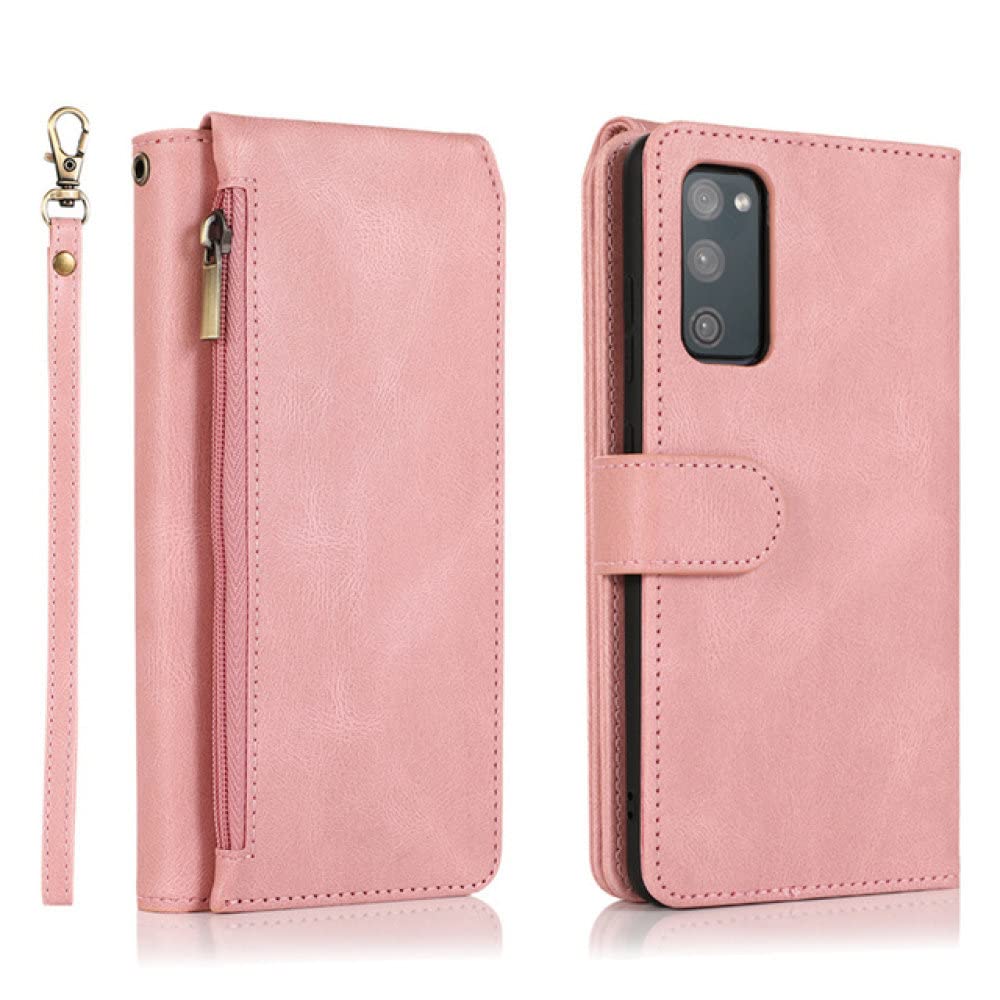 Étui portefeuille de luxe à fermeture éclair pour Galaxy Note - 6