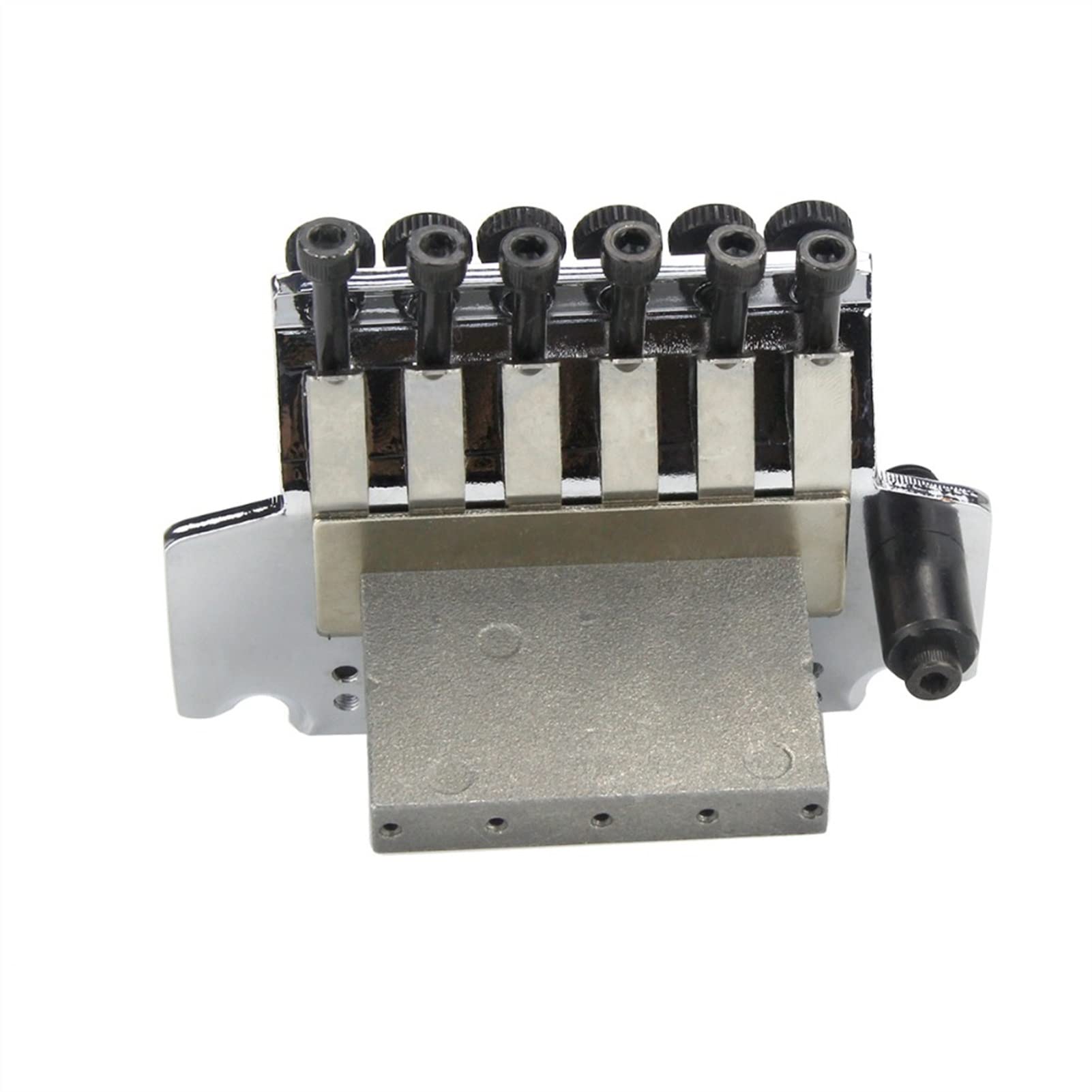 FLFL Chrome Electric Guitar Bridge Tremolo Bridge System Piezas De Guitarra Doble Bloqueo Sistema Puente Guitarra