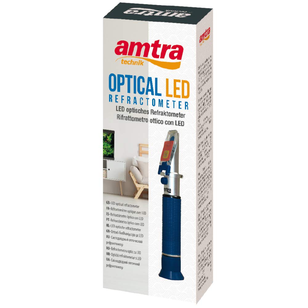 Amtra LED Optical Refractometer - rifrattometro Ottico per la misurazione della salinità nell’Acquario Marino con LED Integrato