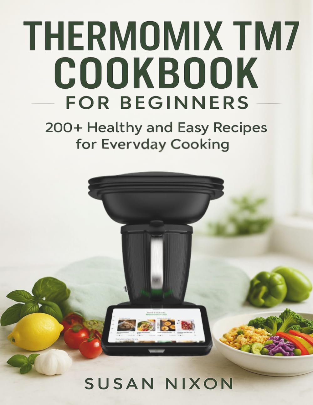 THERMOMIX TM7 COOKBOOK FOR BEGINNERS: 200+ healthy and Easy Recipes for Everyday Cooking