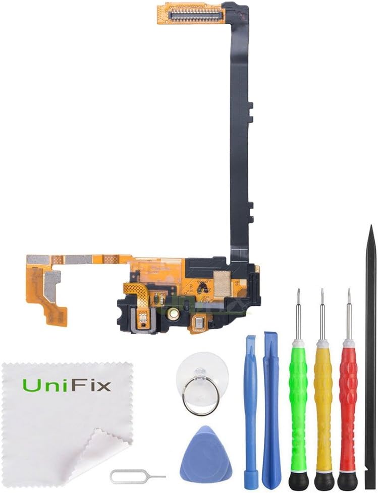 Charging Port Microphone Flex USB Dock Connector Replacement for LG Google Nexus 5 D820 D821 + Premium Tools
