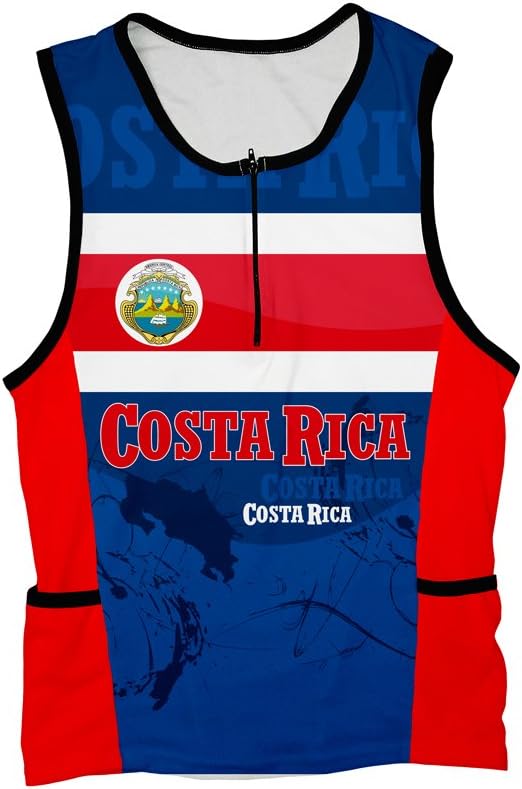 ScudoPro Costa Rica Triathlon Top for Men