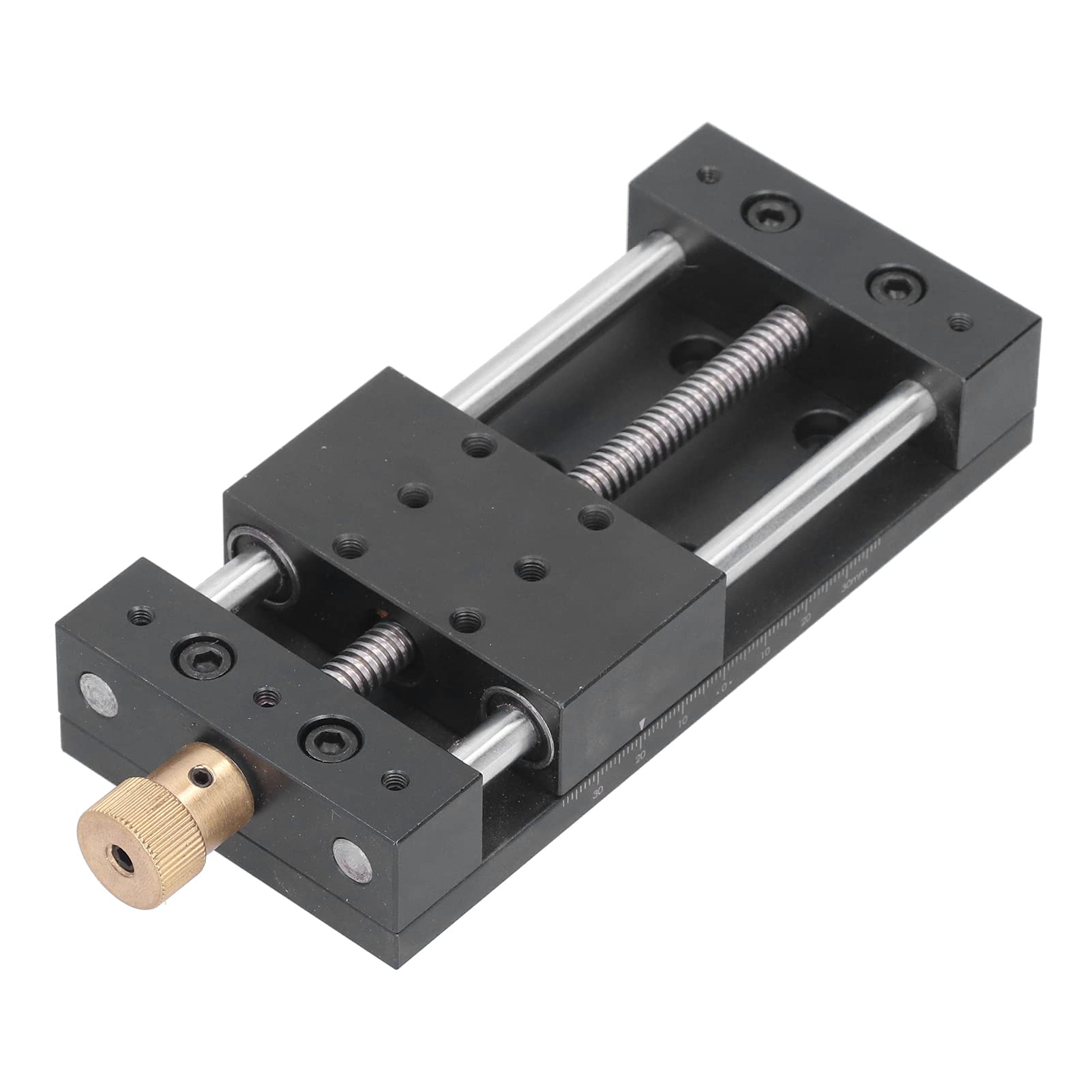 Atomstack, Doppio Asse Z Kit Cnc Tavolo del Router di Parti, Attuatore Lineare Guide Lineari Scorrevoli Attuatore a Fase Lineare Tavolo Scorrevole Manuale Alluminio Alta con Base