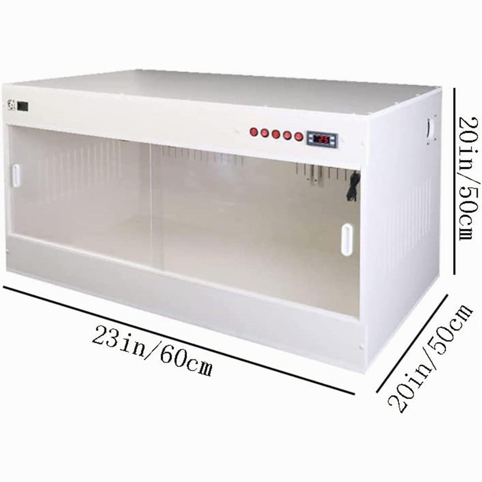 ZUMAHA Caja Incubadora para Perros, Incubadora De Gatos De 60 * 50 * 50cm para Cachorros, Incubadoras E Incubadoras Cachorros, Gatitos, Todos Los Bichos