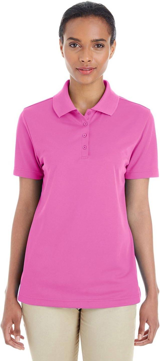 Ash City - Core 365 Ladies' Origin Performance Piqué Polo S CHARITY PINK - Image 2