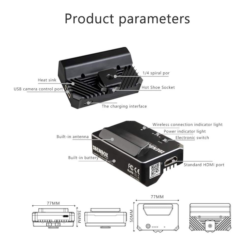 Amazon.com : INKEE Benbox Mini Video Transmitter Wireless