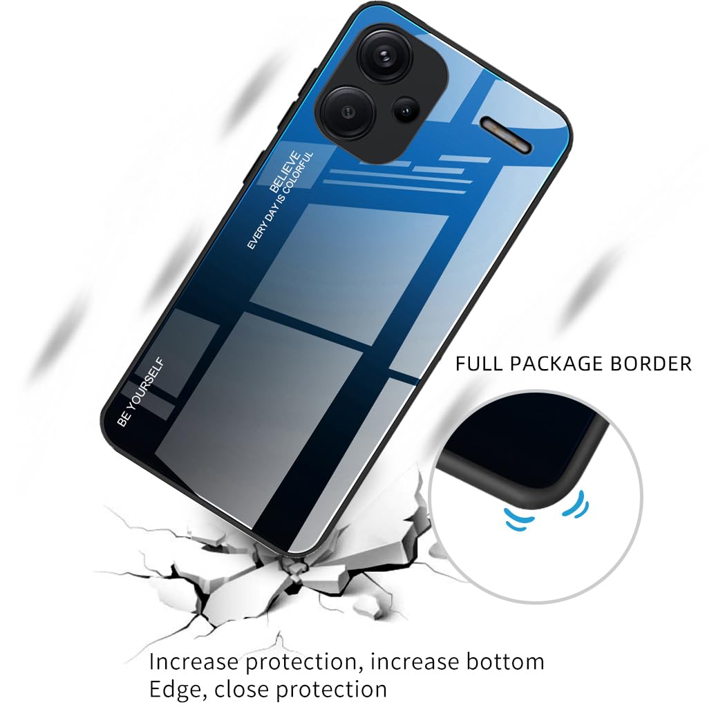 DEDUX Case For Xiaomi Redmi Note 13 Pro 5G, Gradient Tempered