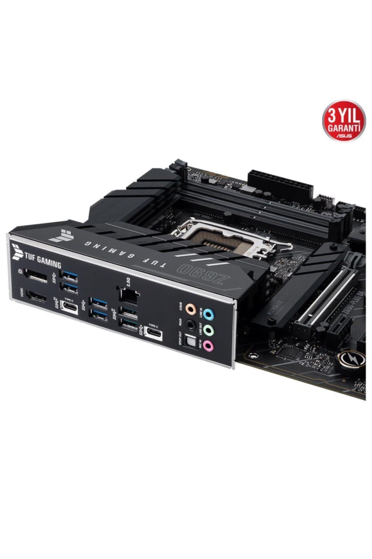 Mother Asus TUF Gaming Z690-Plus D4 Intel LGA 1700, ATX, DDR4