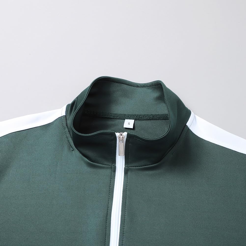 Men's Tracksuits 2 Piece Outfits Sweatsuits for Men Long Sleeve Track suits Athletic Full Zip Active Sports Sets - Image 5