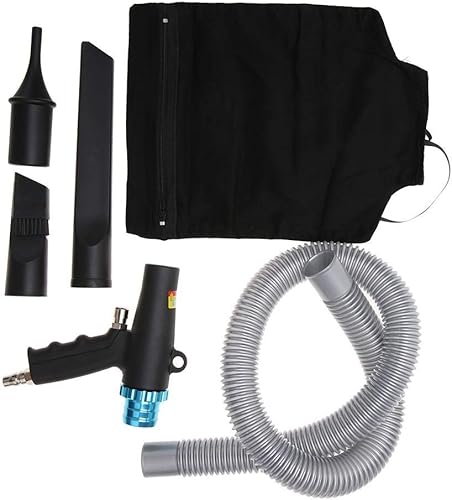 FTVOGUE Pistola de compresor de aire de alta presión de aire tipo pistola de soplado Herramienta de limpieza neumática con boquilla de 22/12/4.3 in