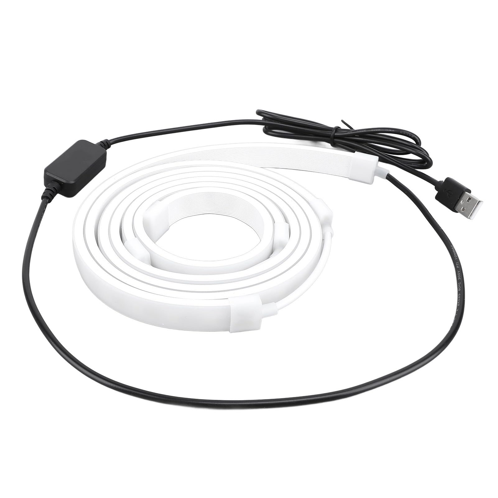 Cocoarm Tira de Luz LED para Pantalla de Computadora RGB USB Tira de Luz