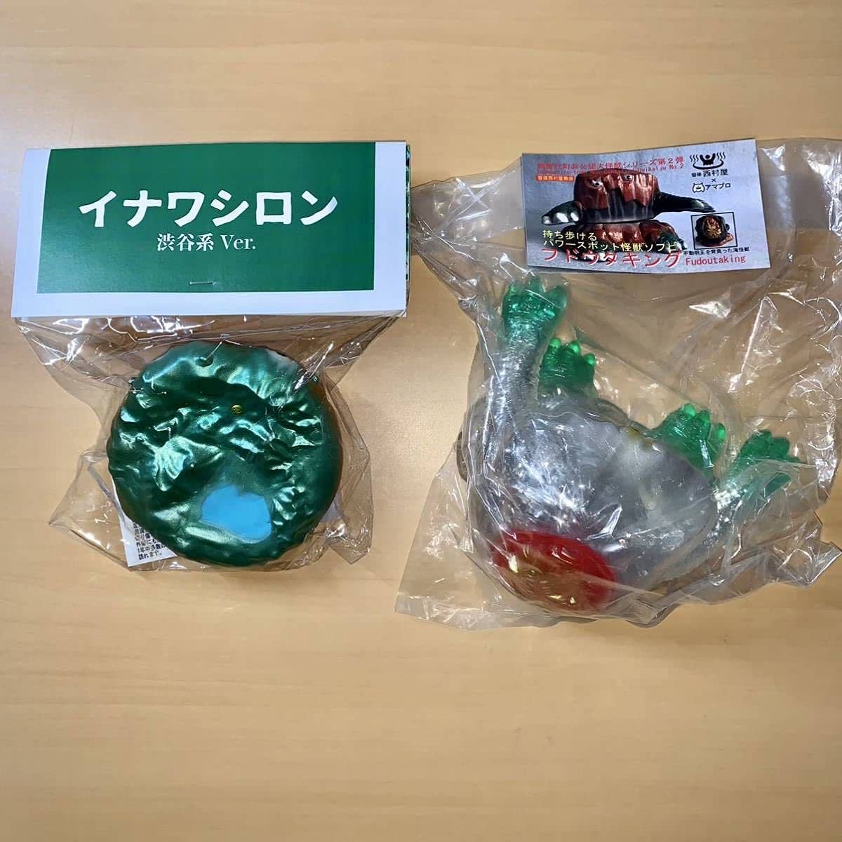 Amazon.co.jp: 2体セット ① イナワシロン 渋谷系Ver. ② 