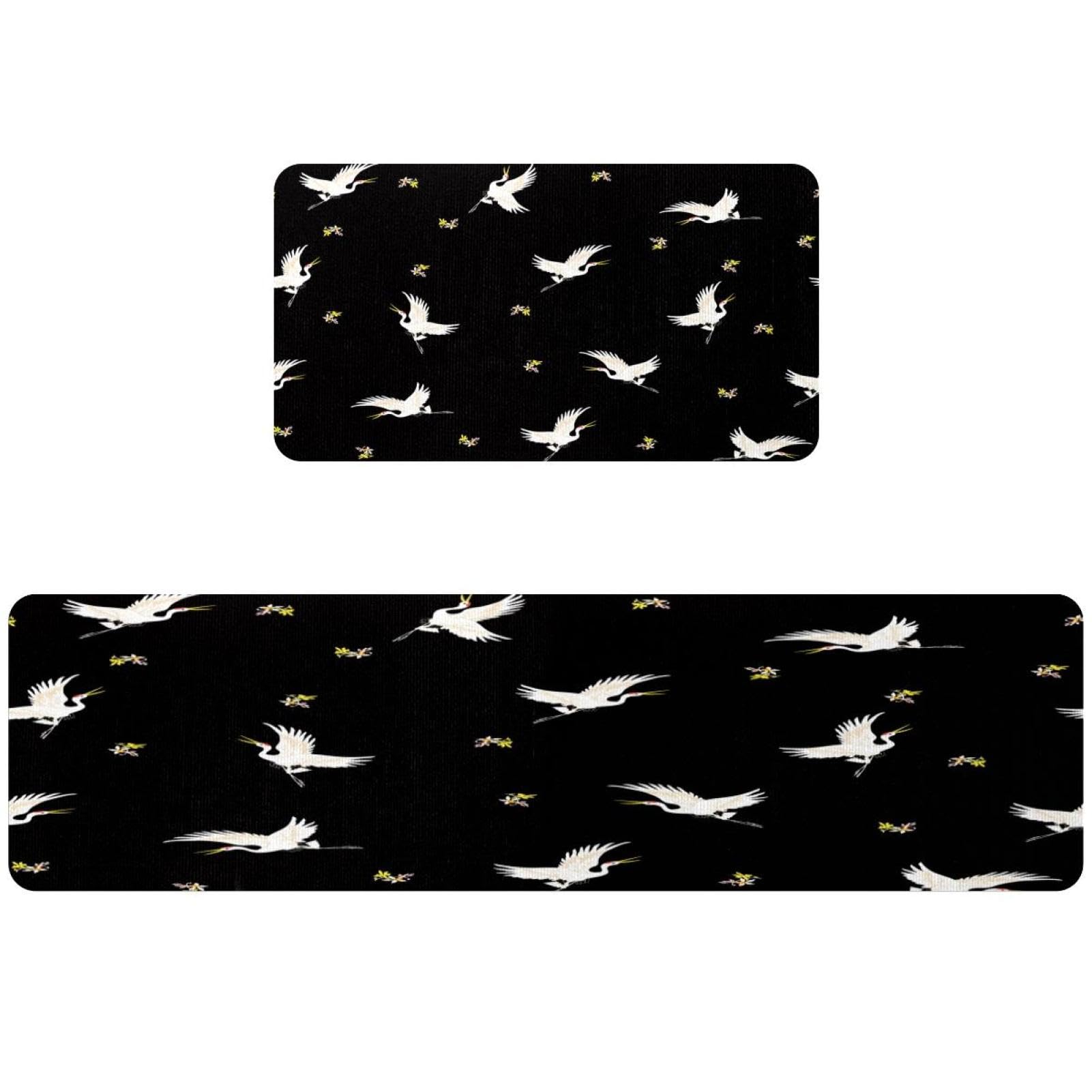 Alfombrilla de cocina antideslizante VAPOKF lavable y alfombra absorbente de pasillo