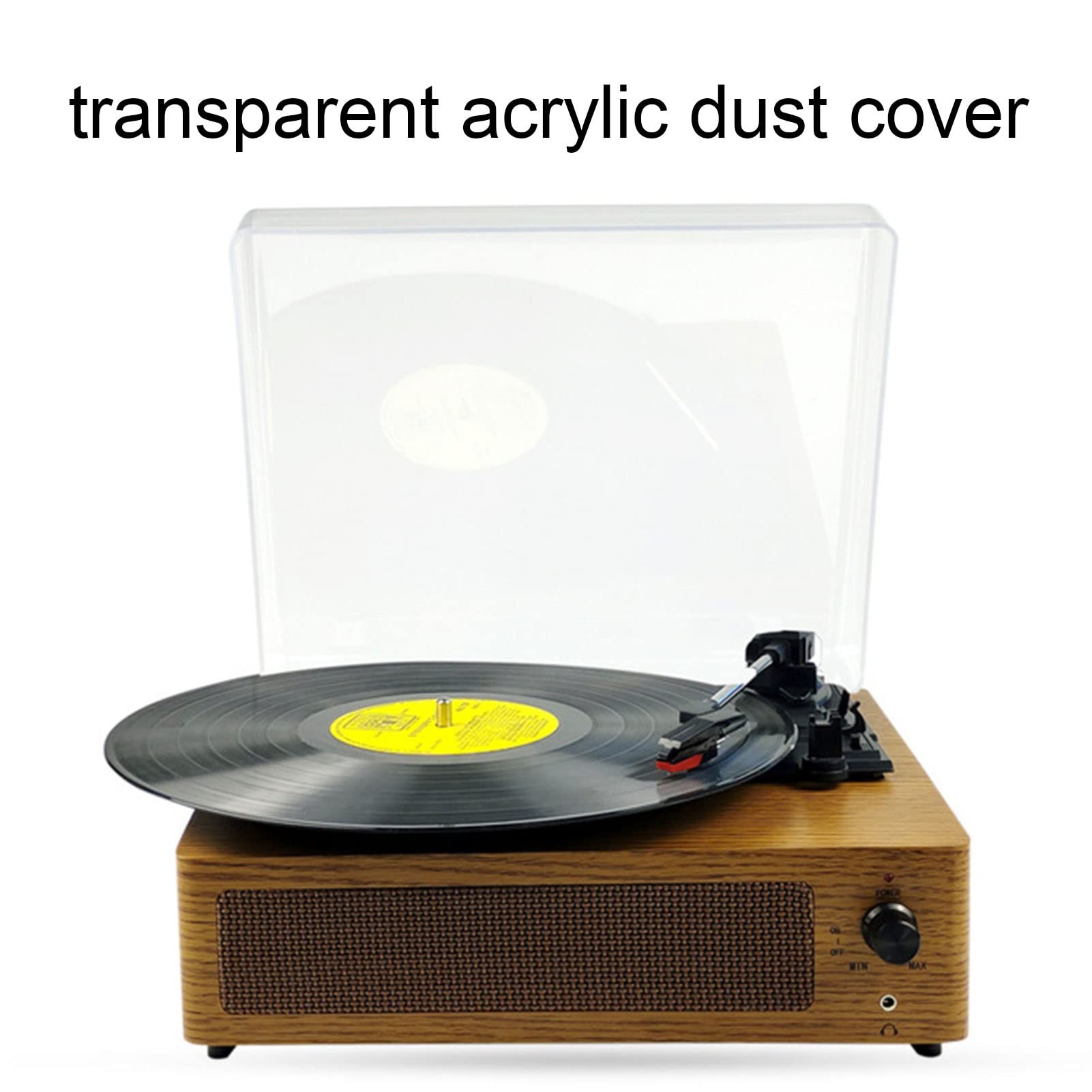 Giradischi Bluetooth Con Altoparlanti - Radio FM, Registrazione Vinile To MP3, USB/SD | Design Retrò In Legno - Foto 8