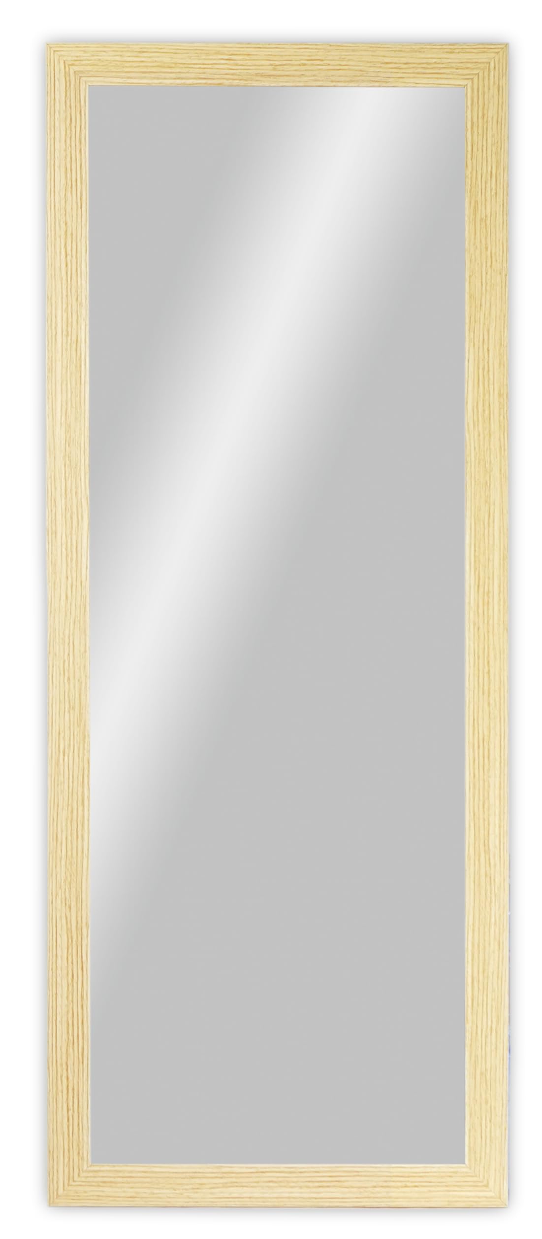 CHELY INTERMARKET Espejo Pared Cuerpo Entero 35x140cm-Marco Exterior 42x147cm MOD-128 Haya