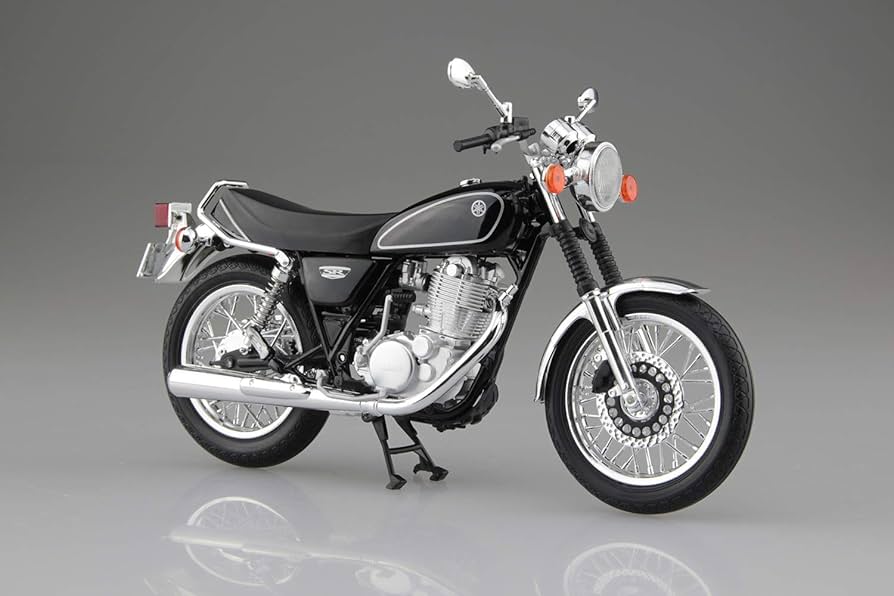 YAMAHA SR400&500 1/12スケール ダイキャストモーターサイクル 不変のビッグシングル「SR400＆500」が1/12スケール完成品モデル