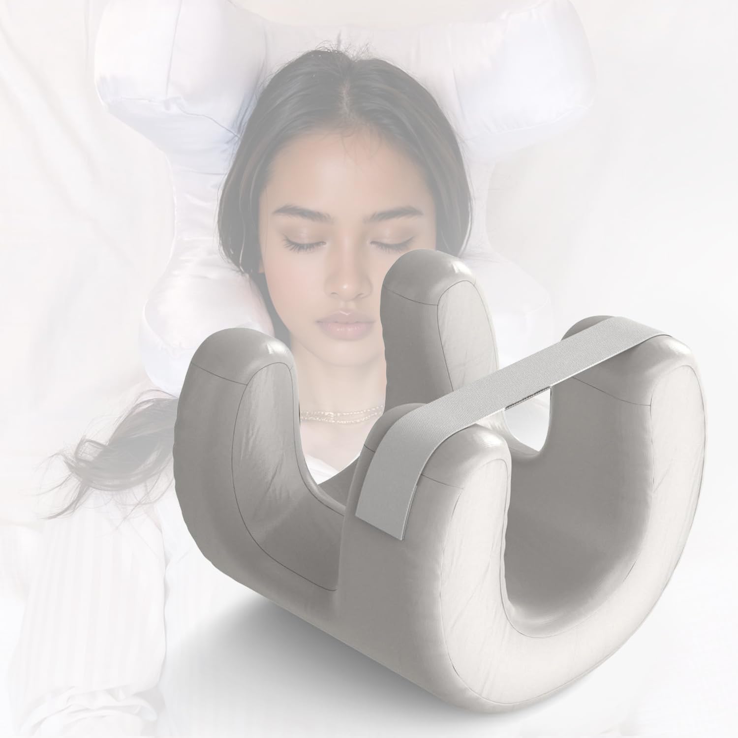 White Beauty Anti-Wrinkle Pillows,Flawless Face Pillow for Wrinkles,Premium Sleep Side Sleeper Massage Sleeping Face Down Let Your Sleep More Comfortable