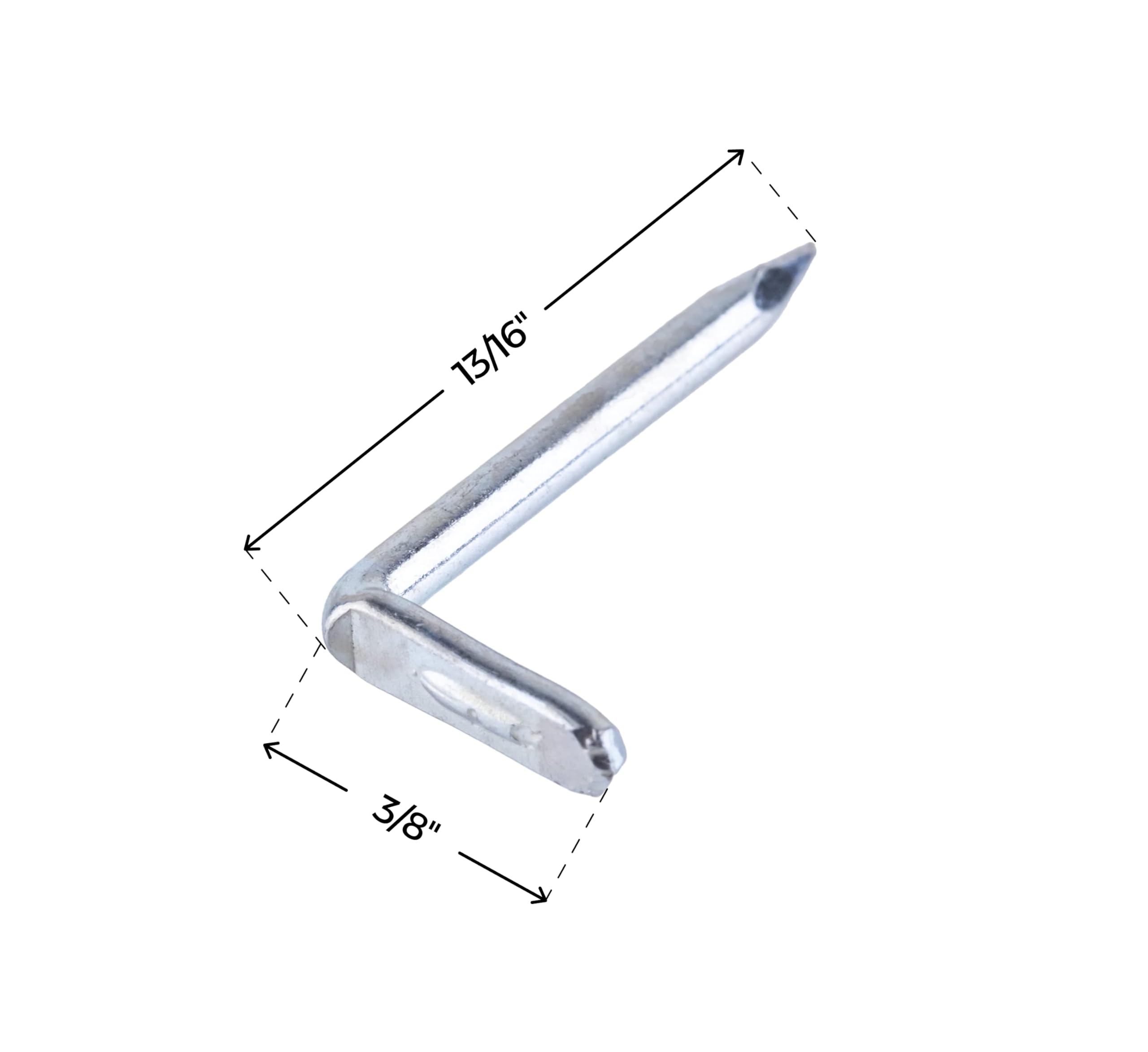 Amazon.com: Steel Danish Cord Nail with Loop End - 13/16
