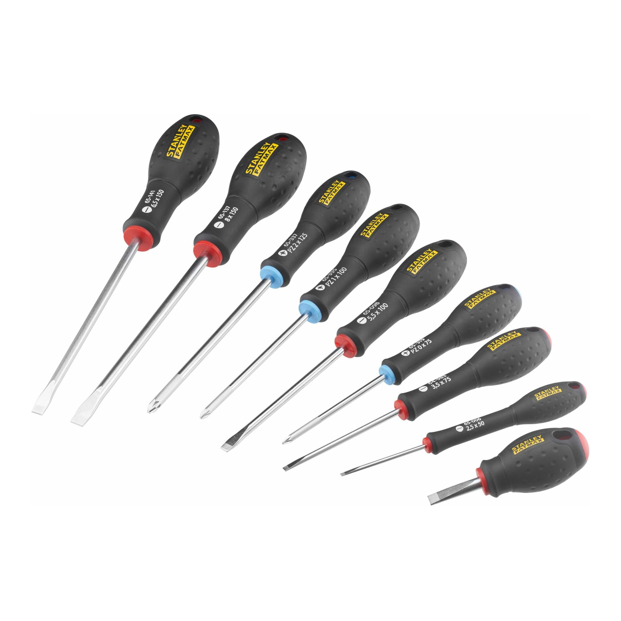 Jeu de 9 Tournevis - STANLEY FATMAX - FMHT65424-0 - Electricien + Mecanicien + Pozidriv