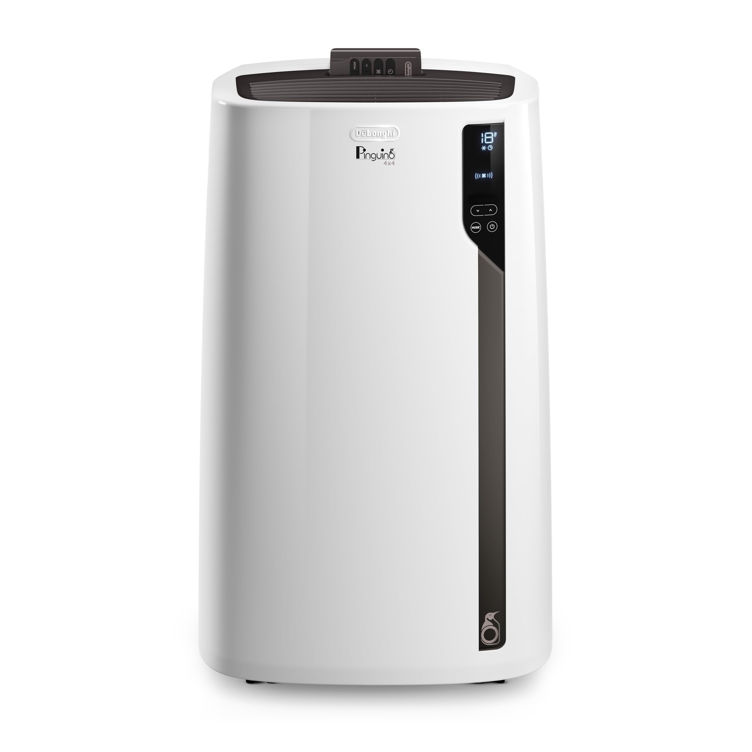 De'Longhi Pinguino PACEL92HP, Aire Acondicionado Portátil Silencioso 9.800 BTU/​h, 2.5kW, 85m3, Gas R290, Función Deshumidificador y Calefacción, Temporizador 24h, Clase Energética A