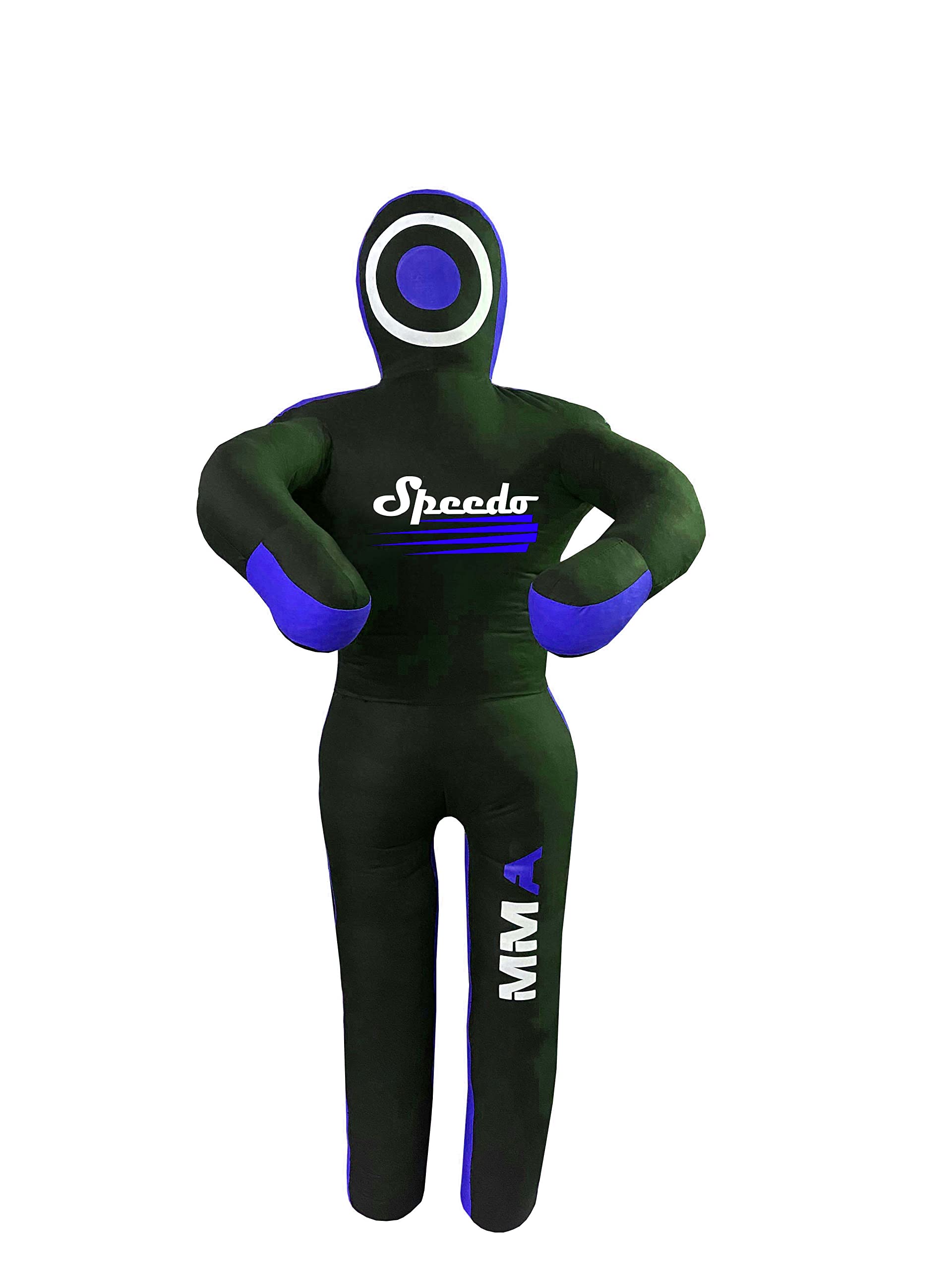 MMA Grappling Dummy Brazilian JIU Jitsu BJJ Punching Bag for Self Defense Wrestling Judo Karate Boxing Throwing Standing Position - UNFILLED