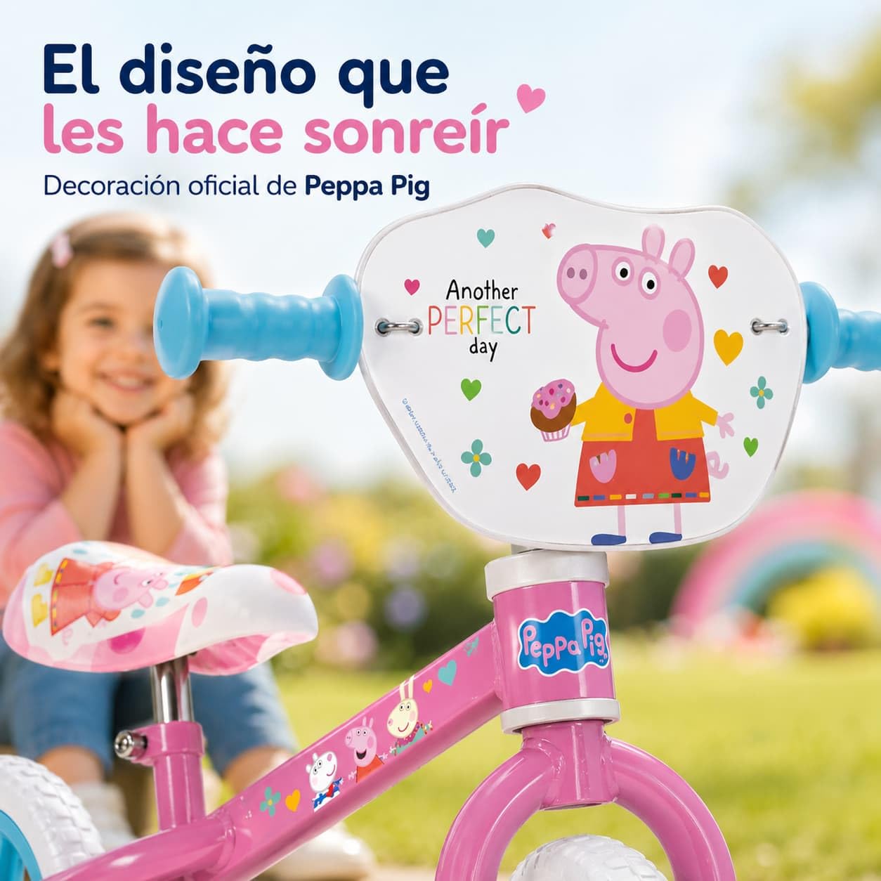 Rider Bike 10" Peppa Pig Rosa
