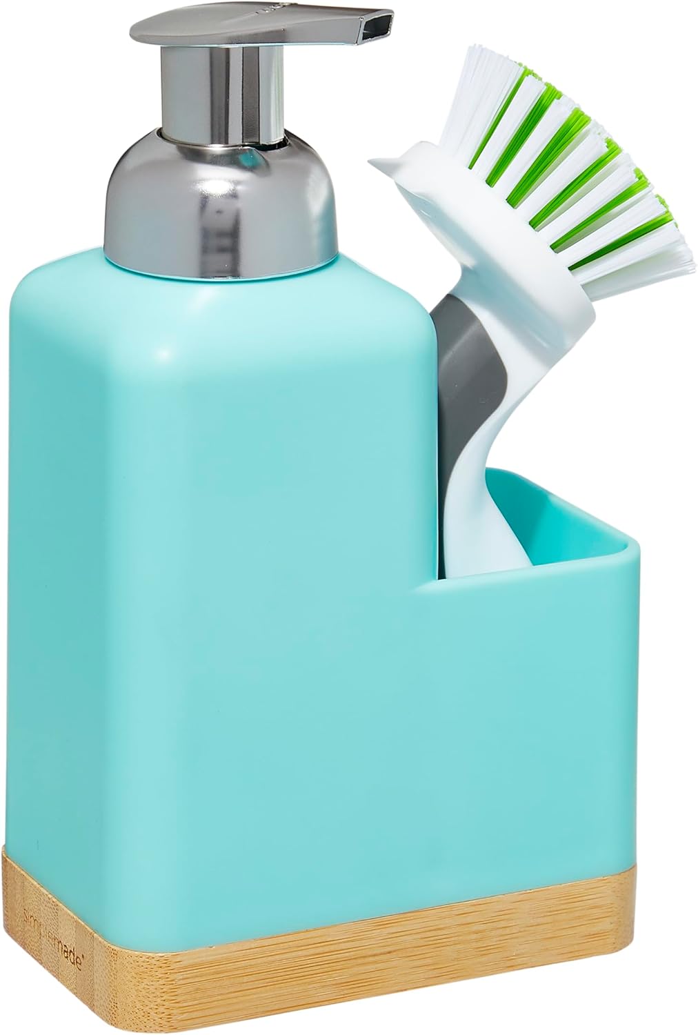 SIMPLEMADE Kitchen Soap Dispenser with Sponge Holder