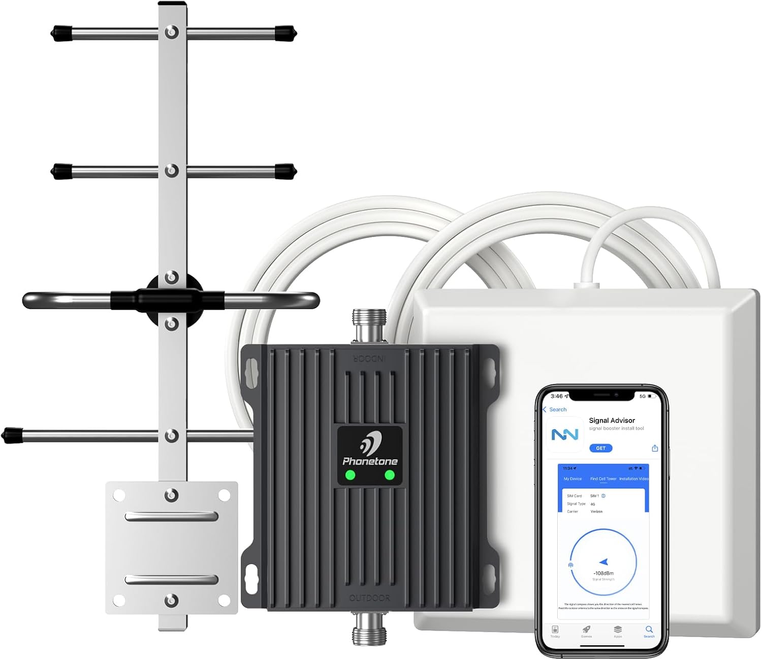 image Phonetone Dual Band Signal Booster