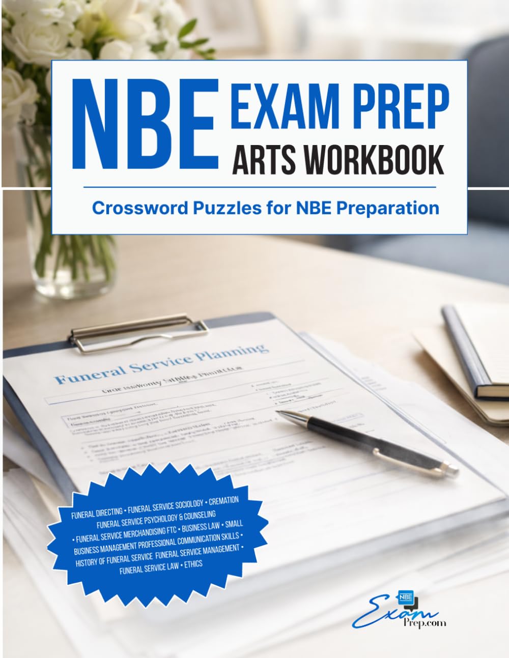 Nbe Exam Prep Arts Workbook: Crossword puzzle