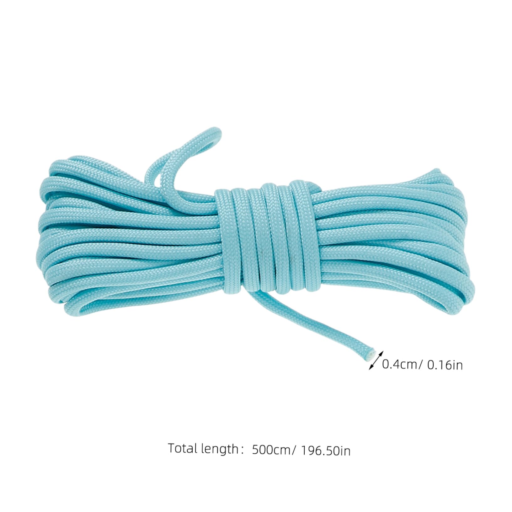 CORHAD Multi-Function Outdoor Tent Ropes 5m Length 4mm Width Durable Camping Umbrella Cords Skid Resistance Perfect for Camping Picnics