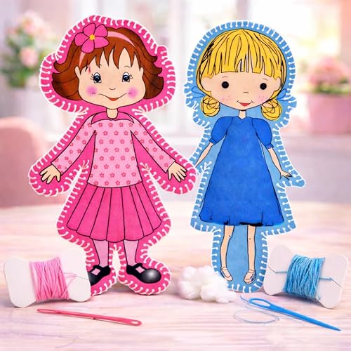 June Garden Sew Your Own Doll Kit - Ava &
