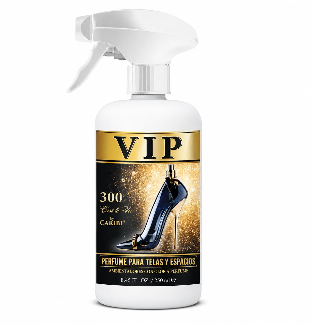 AutoFullCar C'est laVie CarIBI VIP Lufterfrischer für Auto zum Aufhängen, 250 ml, eleganter Duft, inspiriert von Prestigio-Parfums für Auto, Zuhause oder Büro (300)