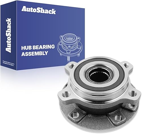 AutoShack Front Wheel Hub Bearing Assembly with ABS | Replacement for 2014-2023 Jeep Cherokee | 1-PC