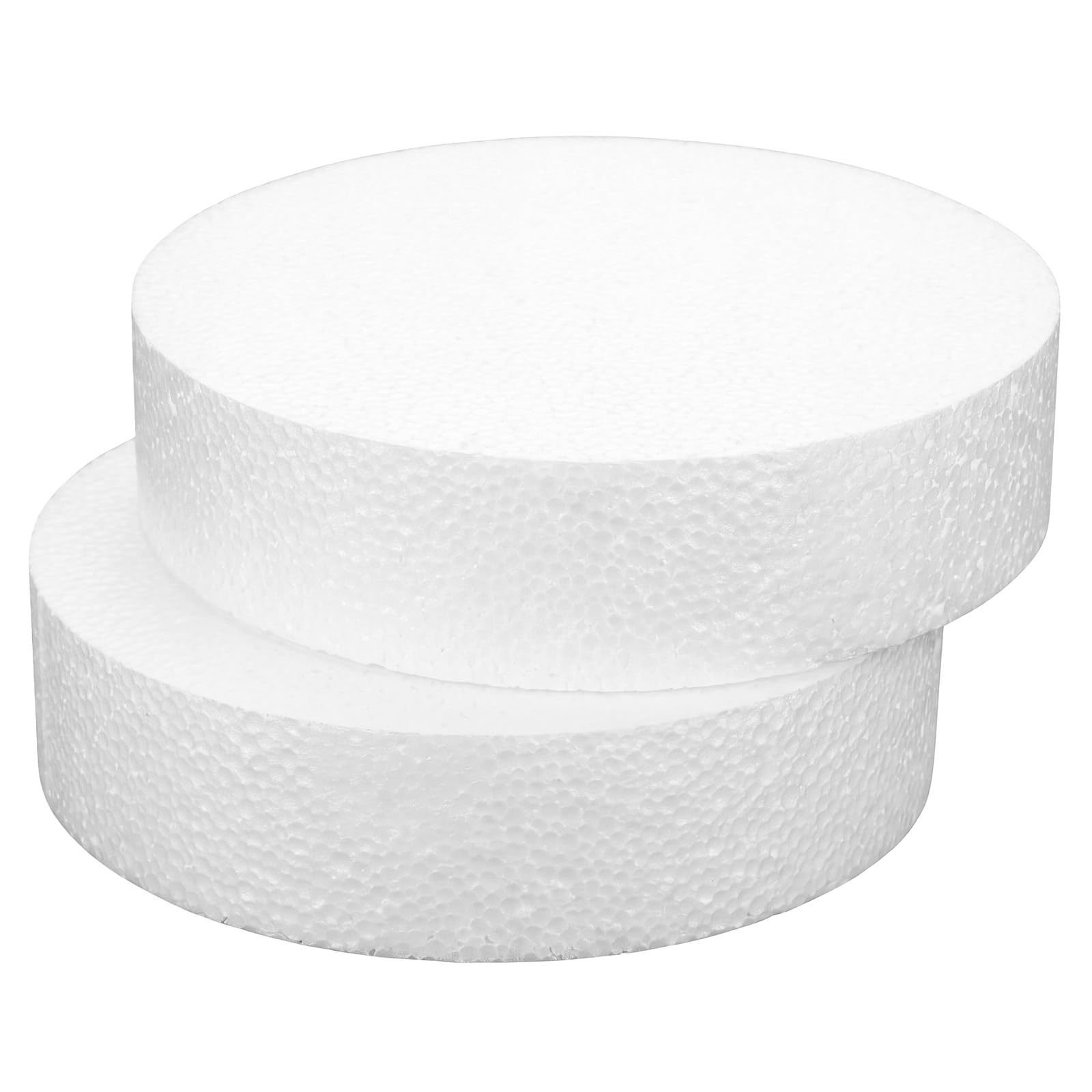 Marsui 2 cerchi in schiuma da 20,3 cm per artigianato, spessore 5,1 cm, in