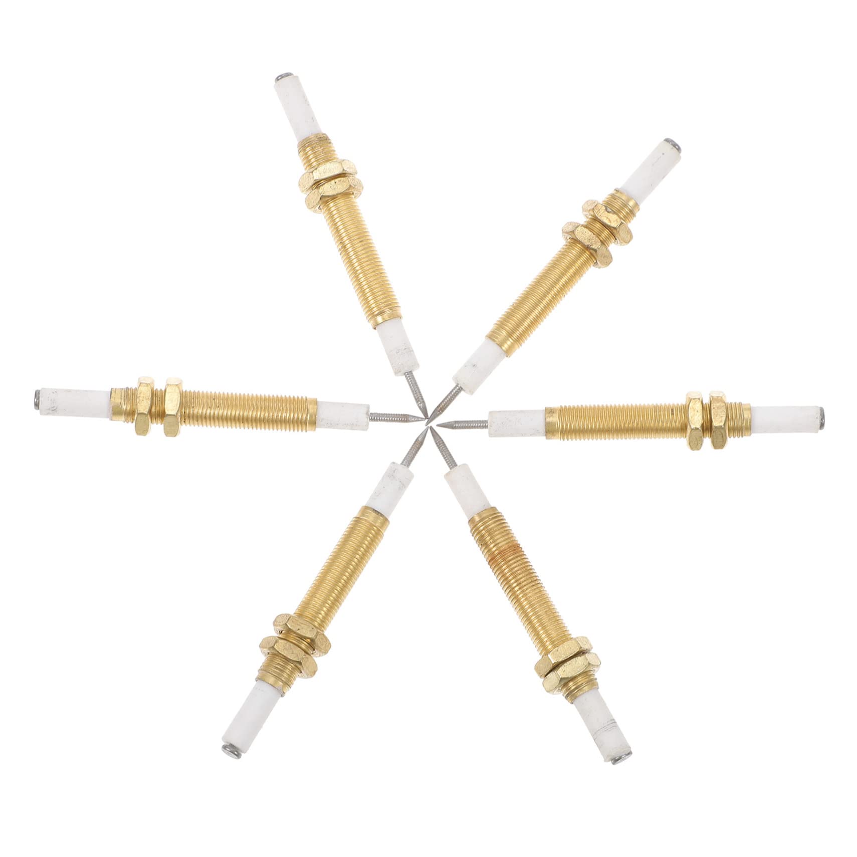 ibasenice 3sets Sensor Igniter Needle for Gas Stove Grill Spark Ignition Replacement Easy Installation 10pcs*3