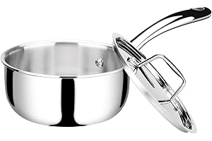 Calphalon Tri-Ply Stainless Steel Saucepan with Lid: Your Sous-Chef in the Kitchen