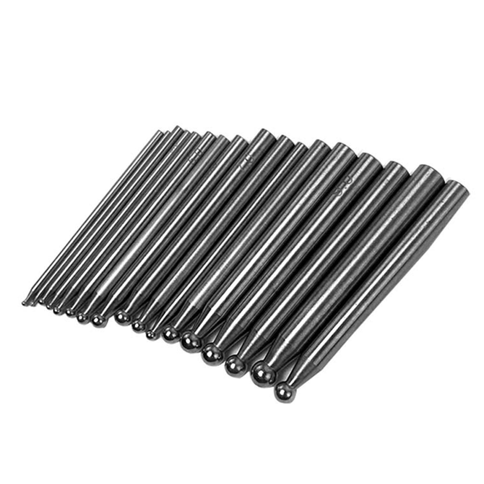 Juego de punzones profesionales para metalurgia, 15/17 piezas, acero resistente, accesorios para manualidades, herramienta de cúpula para hacer joyas
