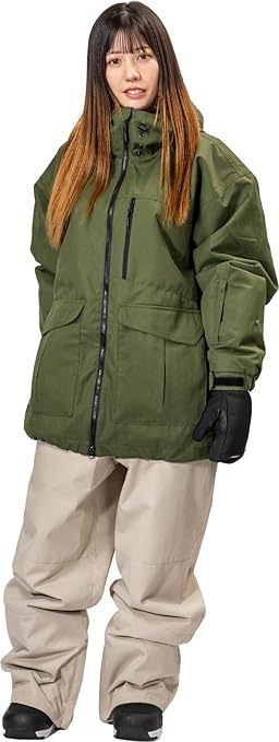 Amazon.co.jp: [セブンピース] スノーボードウェア 上下セット 耐水圧