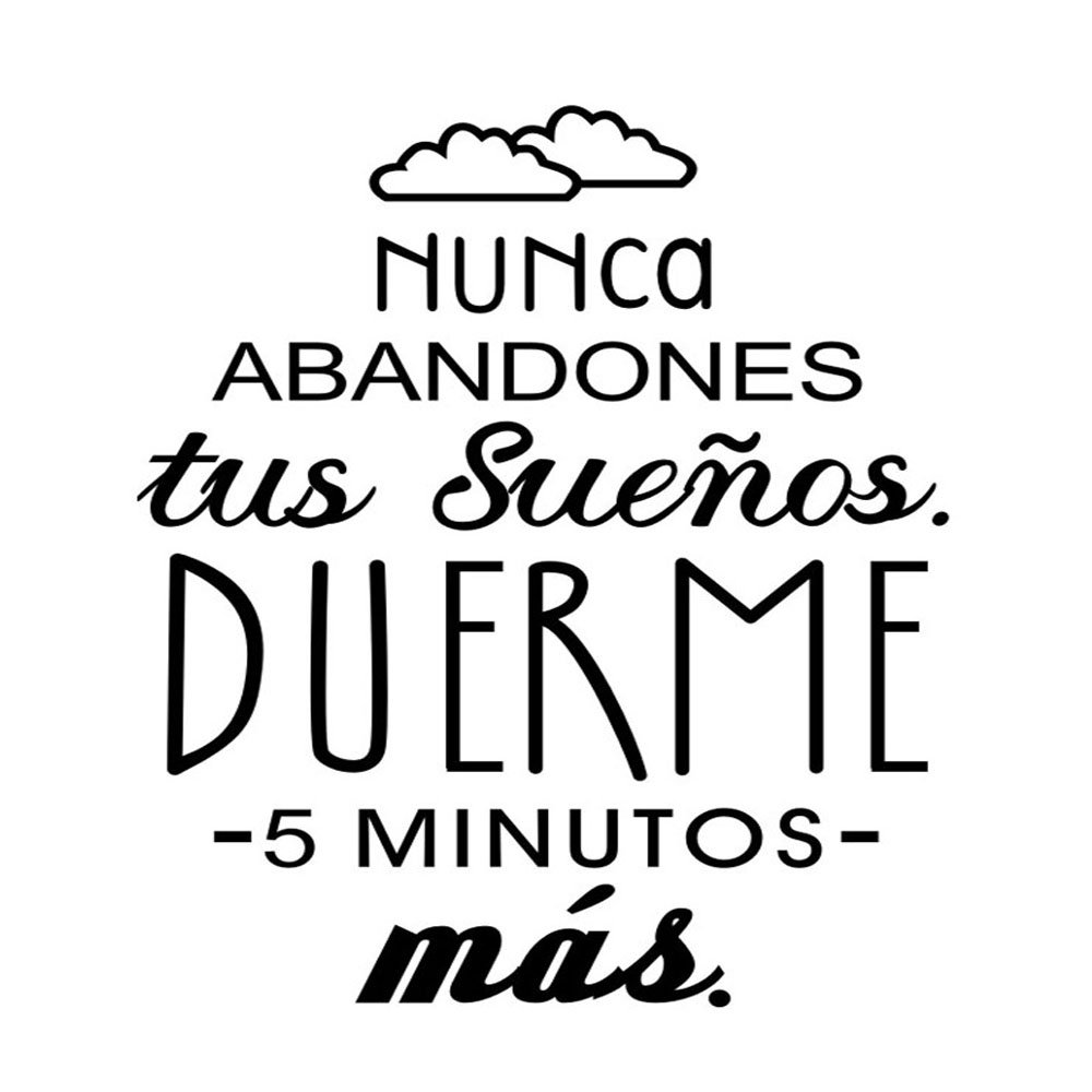 Frase Vinilo "Nunca Abandones..." - Decorativo Para Pared Con Frases Motivadoras - Para Decorar Habitaciones (DC-16050, 160x120cm)