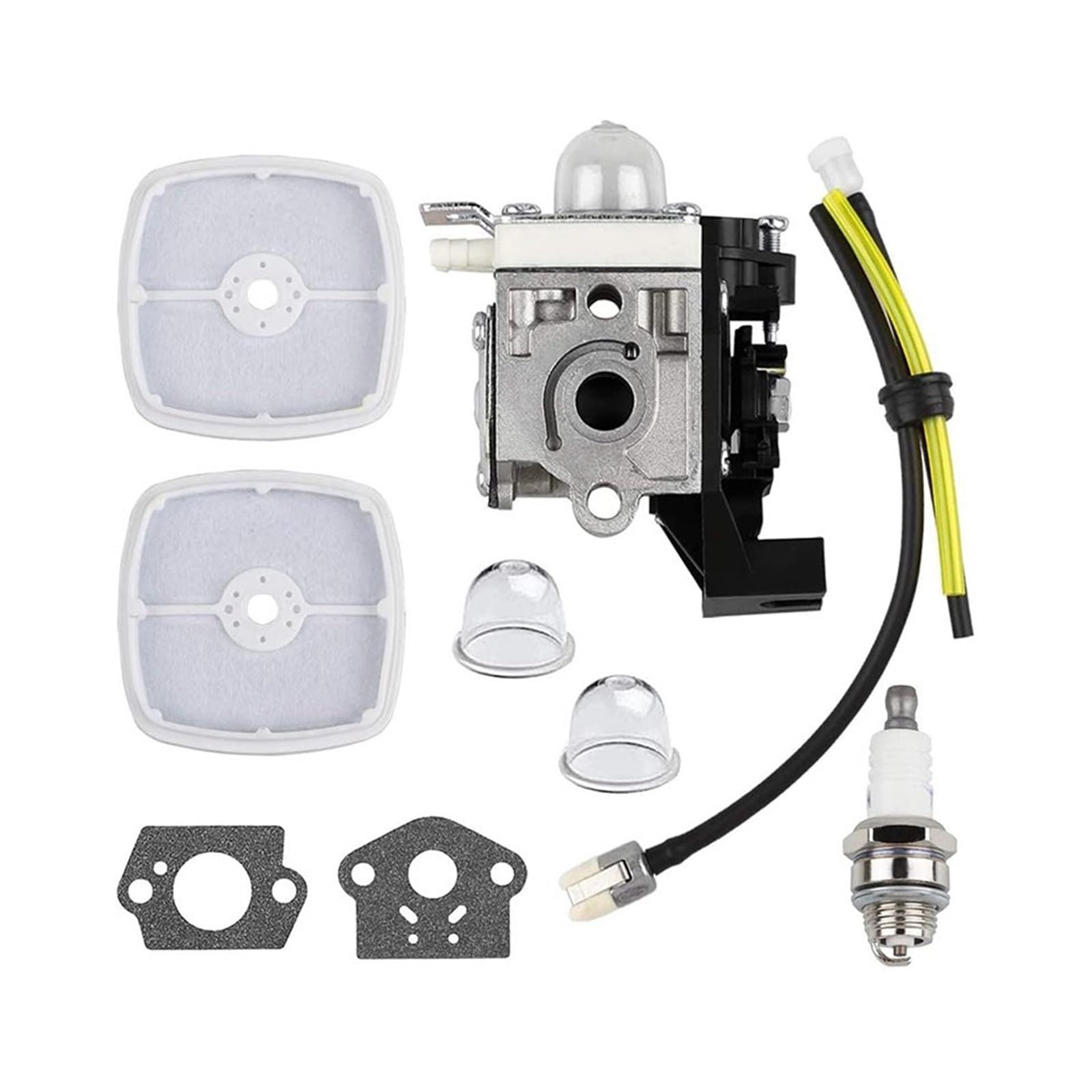 Genérico Carburador para Echo SRM-225 PAS-225 A021001692 Kit de afinación del carburador Weed-Eater cortacésped Piezas de cortacésped